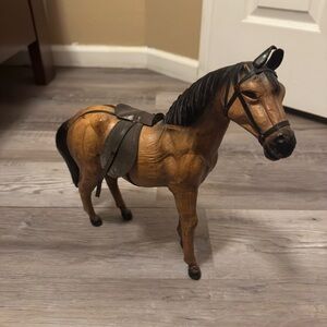 Vintage Leather Horse